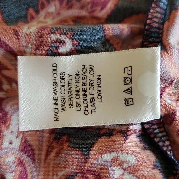 Paisley Print Dress - Picture 11 of 11